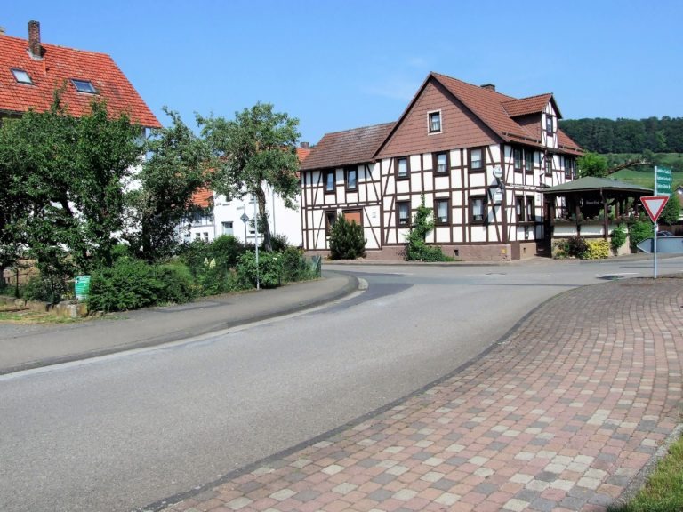 Die Dorfmitte von Affoldern. (Foto: Uli Klein)