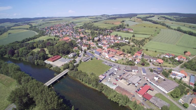Bergheim von oben. (Foto: 3H-Media-Works)