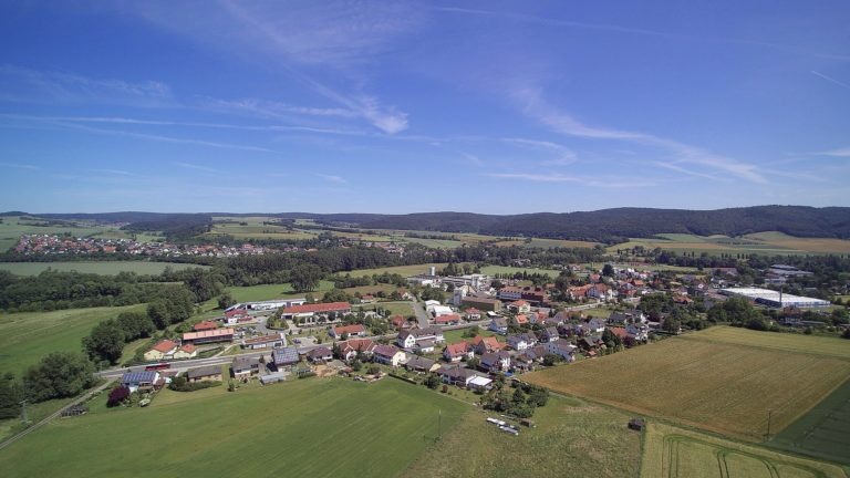 Das Wohn- und Gewerbegebiet. (Foto: 3M-media-Works)