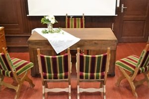 Das Trauzimmer auf der Sperrmauer. (Foto: Privat)