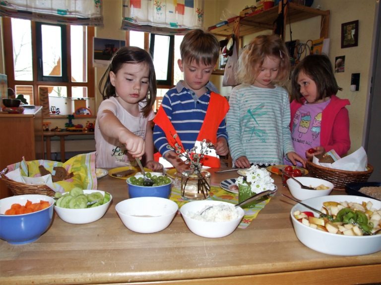 Gesunde Ernährung steht regelmäßig auf dem Programm. (Foto: Uli Klein)
