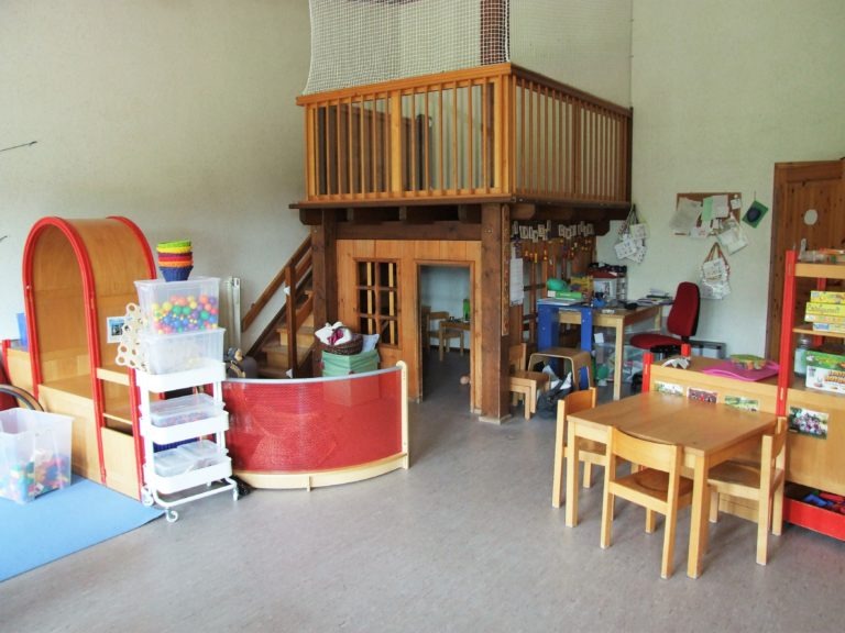 Einer der Spiel- und Betreuungsräume. (Foto: Uli Klein)