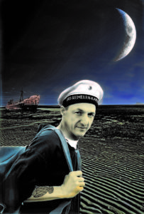 Zwischen Comedy, Kabarett und Chanson: Dirk Langer, alias Nagelritz, präsentiert skurrile Geschichten und sehnsüchtige Seemannsmusik - weitab der bekannten Shantys. (Foto: nh)